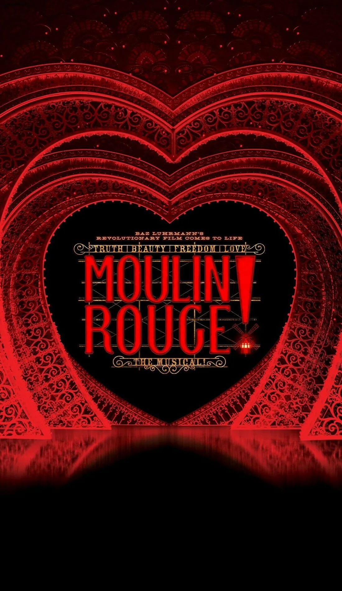 Moulin Rouge! The Musical poster